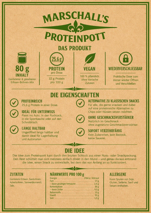 Marschall's Proteinpott - 80g Dose
